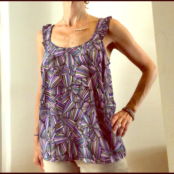 Marc by Marc Jacobs Silk Tank Top - Picture 1 of 6